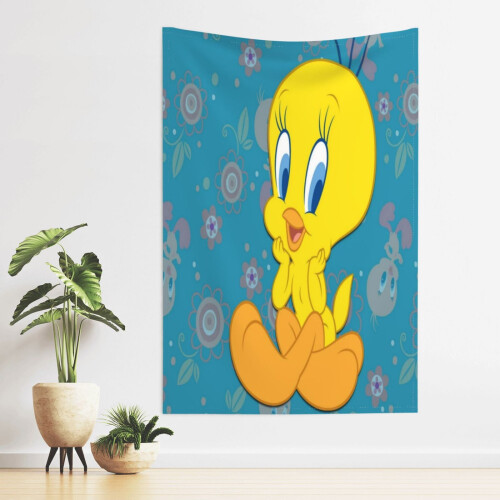 Tweetybird Ταπισερί Υπνοδωμάτιο Αισθητική Κρεμαστή Τοίχου Πολύχρωμες Ταπισερί