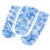 3pcs EVA Surfboard Deck Traction Pad Non Slip Grip Double Diamond Design 5