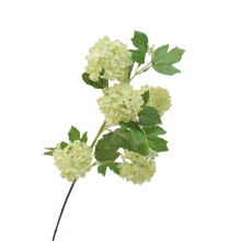 Miayilima Hochwertige 5-köpfige künstliche Hortensie, Seiden-Schneeballhortensie, Blumenarrangement für Hochzeiten, Heimdekoration,