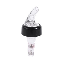 Versatore graduato in plastica per liquori - 50 ml Versatore graduato in plastica per liquori, shot, bar, pub, vino, cocktail, caldo (bianco)
