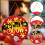 Πινακίδα καλωσορίσματος Capino Christmas, αναστρέψιμη πινακίδα για τη βεράντα με τα 5