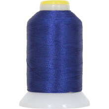 Hilo para bordar y bobina Threadart 60Weight Micro - Bobinas de 1000 m - 30 colores disponibles - Azul marino brillante
