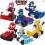 6 τεμάχια Sonic Building Blocks Μίνι φιγούρες δράσης Παιχνίδια με αυτοκίνητα κινουμένων 1