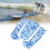 3pcs EVA Surfboard Deck Traction Pad Non Slip Grip Double Diamond Design 9