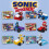 6 τεμάχια Sonic Building Blocks Μίνι φιγούρες δράσης Παιχνίδια με αυτοκίνητα κινουμένων 5