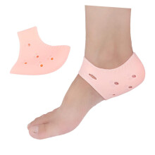 Heel Protectors Gel Heel Socks Deep Hydration Breathable for Cracked Heels and Dry Skin 1 Pair