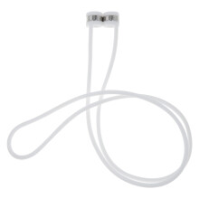 Organizador de fone de ouvido com cabo magnético, anti-perda, em silicone macio de alta qualidade.