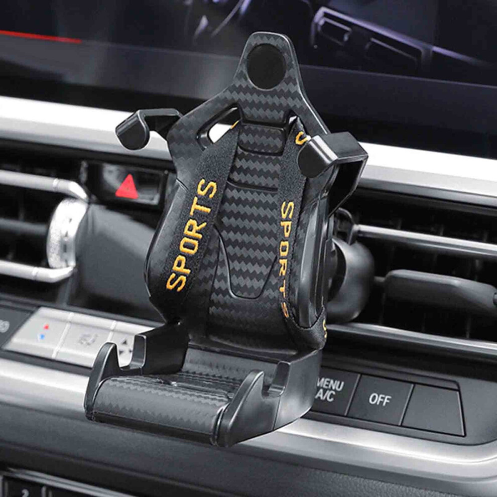 Yifudd Car Cell Phone Wind Vent Gravity Type Car Navigation Cell Phone Multifunctional Car Bracket 9048212653264