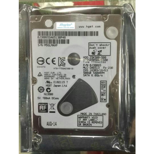 Para notebook HTS545050A7E680 500G, 2,5 polegadas, SATA3Z5K500-500, 500 GB