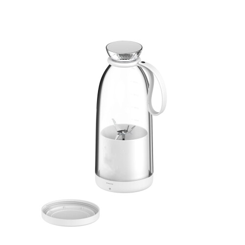 Φορητό μπλέντερ Fnyoxu, Προσωπική μηχανή smoothie με 6 λεπίδες, επαναφορτιζόμενη USB,