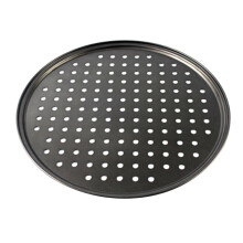 Poêle à pizza chaude antiadhésive en acier au carbone, outil portable pour la maison et le bricolage, indispensable pour la maison