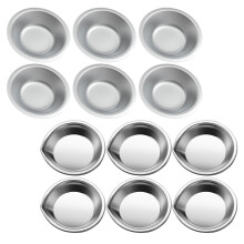 12-teiliges Farbmischtablett-Set aus Edelstahl, Malerplatten-Zubehör, Metallzubehör, Stahl