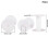 20pcs 3 Inches Plastic Empty Spools Wire Spools Thread String Bobbin for Craft Thread Cord Rope Wire Rope Chain 2