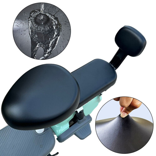 Capa protetora solar para selim de bicicleta elétrica em couro PU macio. 1