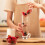 Φορητό μπλέντερ Fnyoxu, Προσωπική μηχανή smoothie με 6 λεπίδες, επαναφορτιζόμενη USB, 6