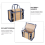 Cadeaumand, bamboe picknickmand 4