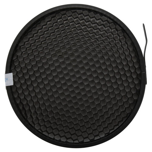 Grade em formato de favo de mel de 16,8 cm e 60 graus para refletor padrão de 7 polegadas com difusor e cúpula para lâmpada.