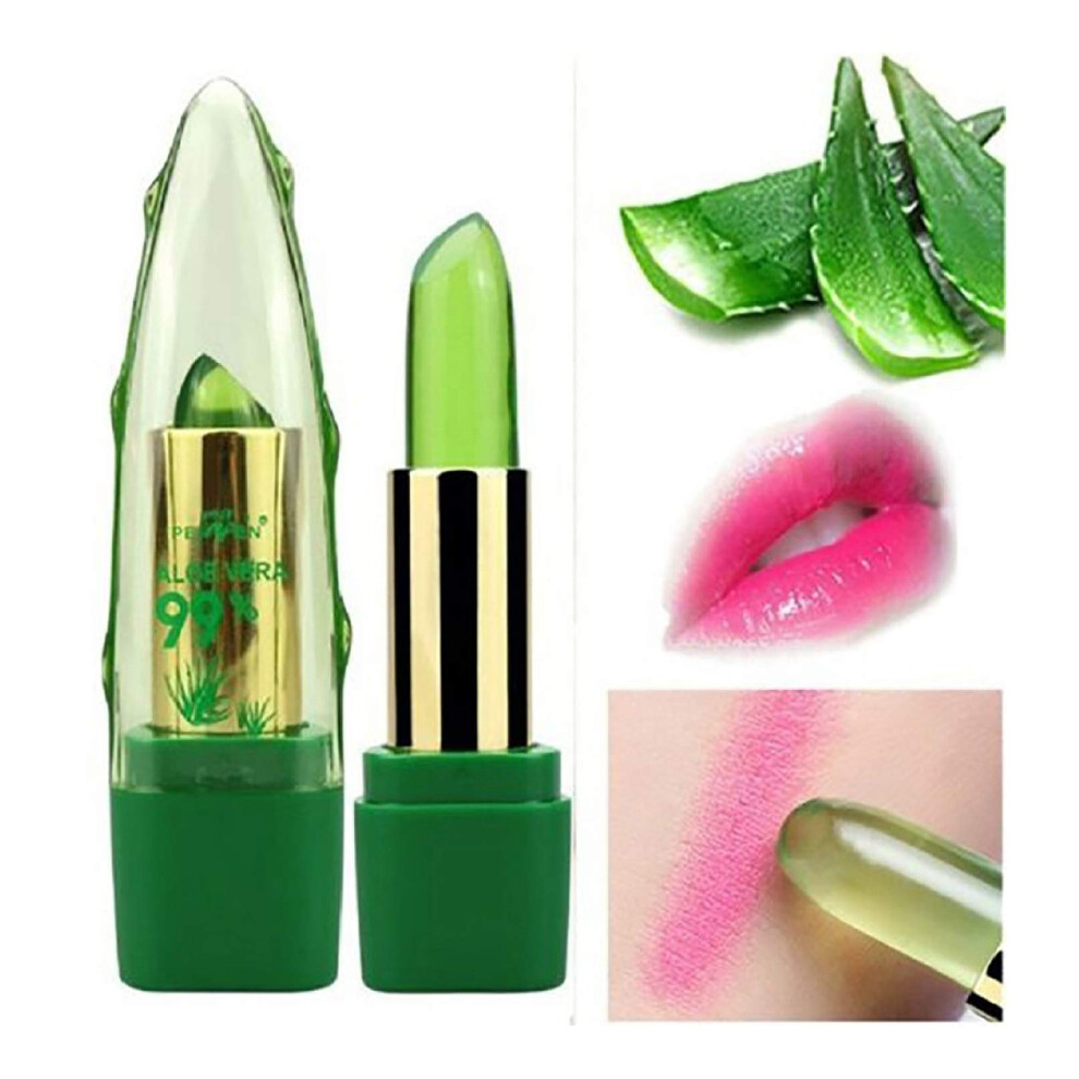 Pink Ph Color Changing Aloe Vera Lip Balm With Natural Tint And Allday Hydration 25G