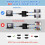 Splitter HDMI INF4K 1 ingresso / 2 uscite, nero 2