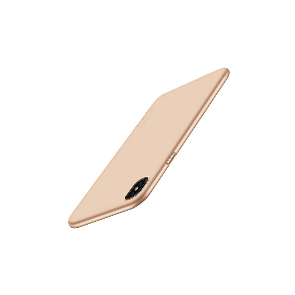 X-Level Compatible With Iphone Xs Max Mobile Case Silicone Matte - Gold 9048212701033