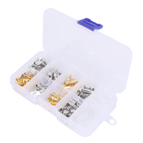 150 τεμάχια 6.3MM2.8MM4.8MM4.0MM αρσενικό θηλυκό αυτοκίνητο φτυάρι σύνδεσης σύνδεσης 1