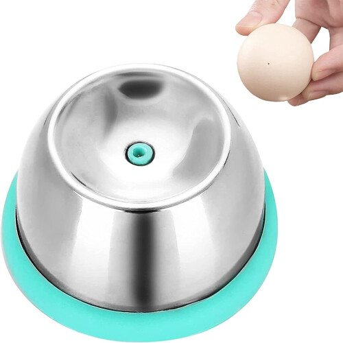 Boiled Egg Piercer Stainless Steel Egg Prickers Separator Bakery Egg Puncher Home Kitchen Egg Separator Piercing Tool 2