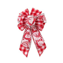Stor julrosé för krans, dörr, vägg, staket, trädtopp - God Jul-festdekorationstillbehör