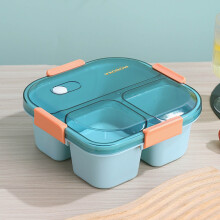 Viflosae Black Friday Angebote: Lunchbox für Büroangestellte, mikrowellengeeignet, Bento-Box mit Fächern, lebensmittelecht, kompatibel mit Viflosae