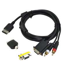 Cavo VGA ad alta definizione, adattatore audio RCA, cavo HD per console di videogiochi PAL NTSC