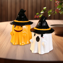 Kayannuo Halloween-Dekorationen im Ausverkauf: Halloween-Geschenk, Keramiktasse, niedliche geisterförmige Frühstücksmilchtasse, Becher,