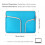 Bolsa de transporte universal Eleanos para laptop e tablet de 11 a 12 polegadas. 4