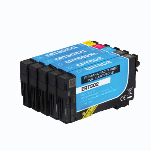 Πολυσυσκευασία Premium για Epson802 - Συσκευασία 4 τεμαχίων