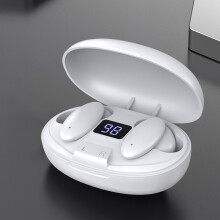 Bezdrátová sluchátka Avtoify Bluetooth 5.1 s bezdrátovým nabíjecím pouzdrem, vestavěný mikrofon pro sport, čisté hovory, práci, hudbu,