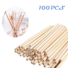 Canetas ZKCCNUK, Lápis Feitos de Madeira Pura Artesanal, Material Escolar Infantil, Ferramentas de Pintura Ecológicas, Lápis de Cor Multicores em