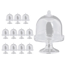 Eease 12 Stück durchsichtige Candy Dome Bonbonboxen, Dessertbehälter für Partys und Hochzeiten