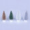 Mini Pine Artificial Christmas Tree with LED Lights, Compatible with Tabletop Decor, Pre-Lit Xmas Tree with Base 1