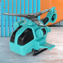 Wamans Spielzeug für Kinder von 8-13 Jahren, Spielzeug-Simulationsbus, Motorrad, Hubschrauber, Modellauto, Trägheitsauto, Geschenk für Kinder,