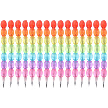 Sacolas de lembrancinhas transparentes em formato de ovo, lápis empilháveis, doces de plástico, brindes para estudantes, prêmios para sala de