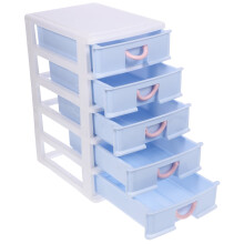 Scatola portaoggetti, organizer per trucchi, scatole per cosmetici, contenitori da scrivania, multifunzione, in plastica, per ufficio