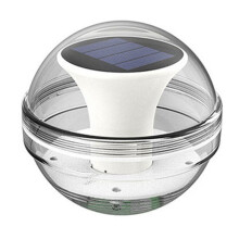 Luminária solar flutuante de LED Qtmnekly, à prova d'água, para piscina, com mudança de cor, ideal para decoração de jardins, fontes e lagos.