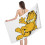 Πετσέτα μπάνιου Garfield Beach Towel Πολυλειτουργική Δημοφιλής Μεγάλο μέγεθος Αντι-άμμος 1