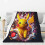 Blaincéad Lomra Pikachu - Blaincéad Caithimh Thar a Bhog, Gnéithe Leapa do Pháistí - Thar a Bhog 50"X40" 1