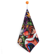 Spider-Man håndklær til badet, bomullshåndklær, myke, absorberende for spa, treningsstudio, kjøkken, dekorativt rutete håndklærsett, 1 stk