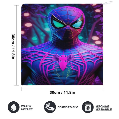 Χειροπετσέτες Spider-Man για το μπάνιο, Βαμβακερές πετσέτες προσώπου απαλές 1