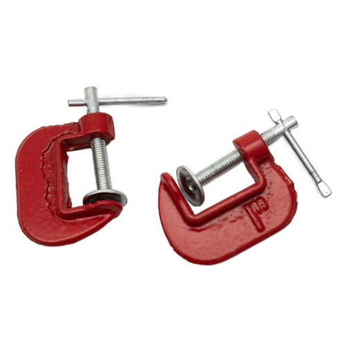 2 τεμάχια 1" Mini G Clamp Ξυλουργική Συσκευή Ρυθμιζόμενης Συσκευής Ξυλουργικής DIY 1