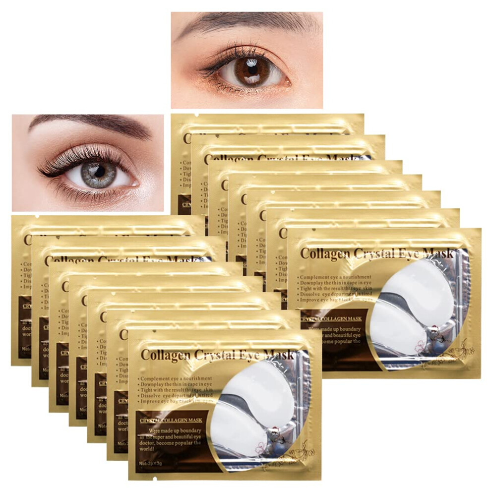 Dark Under Eye Patches 29 Pairs Collagen Eye Mask For Circles Puffiness Wrinkles Hydrating