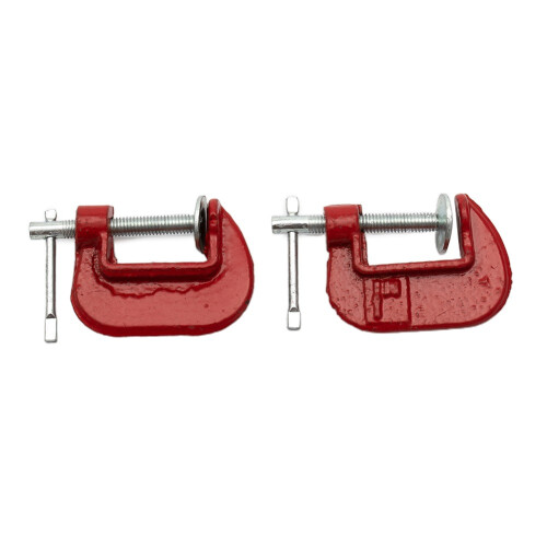2 τεμάχια 1" Mini G Clamp Ξυλουργική Συσκευή Ρυθμιζόμενης Συσκευής Ξυλουργικής DIY 2