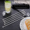 10 τεμάχια μεταλλικά - ανοξείδωτα Swizzle Sticks αναδευτήρες καφέ για κοκτέιλ, χυμό 4