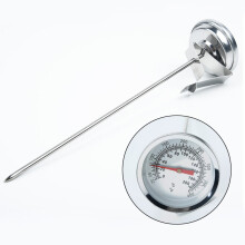 Stainless Steel Oven/Grill Thermometer 200C Cooking BBQ Probe Food Meat Gauge