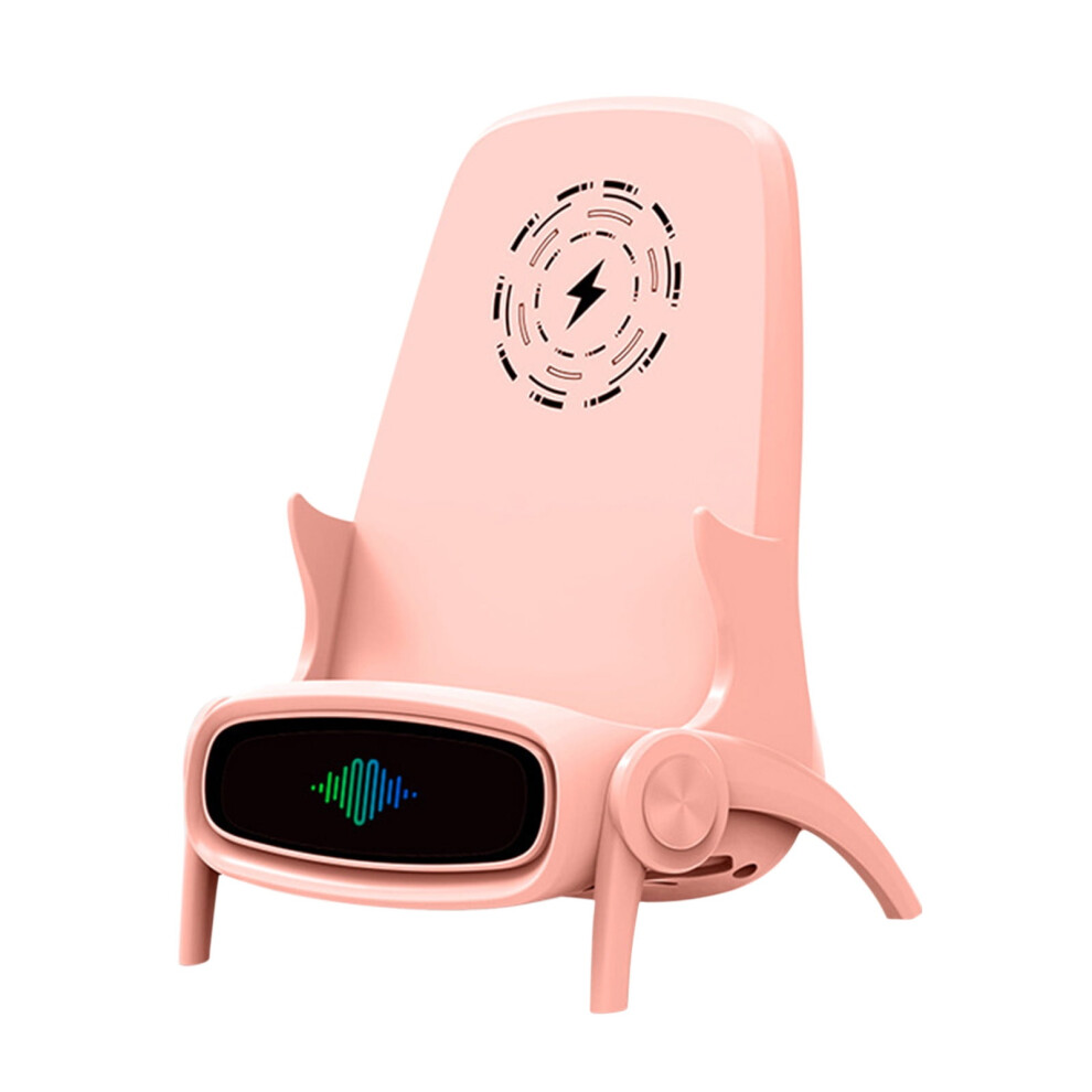 Jacenvly 66W Usb Chair Holder Wireless Charger, Compatible With All Mobile Devices, Horizontal & Vertical Auto-Sensing, Charges 2 Phones 9191629458967